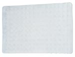 18" x 36" Homz Gripper Suction Cup Bathtub Shower Mat - Large - White 649406