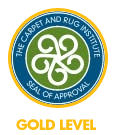 Carpet & Rug Institute (CRI) Certified Vacuum Cleaner - Gold Level