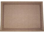 24" x 36" Flat Weave Indoor/Outdoor Area Mat - Sedona - Greek Key - Beige