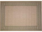 24" x 36" Flat Weave Indoor/Outdoor Area Mat - Sedona - Greek Key - Green