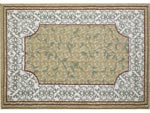 26" x 36" Heat Set Jute/Cotton Backed Indoor Area Mat - Napoli - Gold