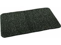 17.5" x 29.5" Grassworx Clean Machine® High Traffic Astroturf Entrance Scraper Doormat - Charcoal 621848