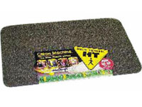 17.5" x 29.5" Grassworx Clean Machine® High Traffic Astroturf Entrance Scraper Doormat - Taupe 621857