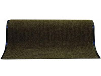 36" x 60' Twin Ribbed Vinyl Backed Indoor/Outdoor Floor Runner - Survivor - Brown