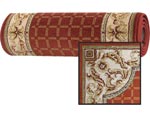 26" x 60" Heat Set Jute/Cotton Backed Indoor Floor Runner - Torino - Copper