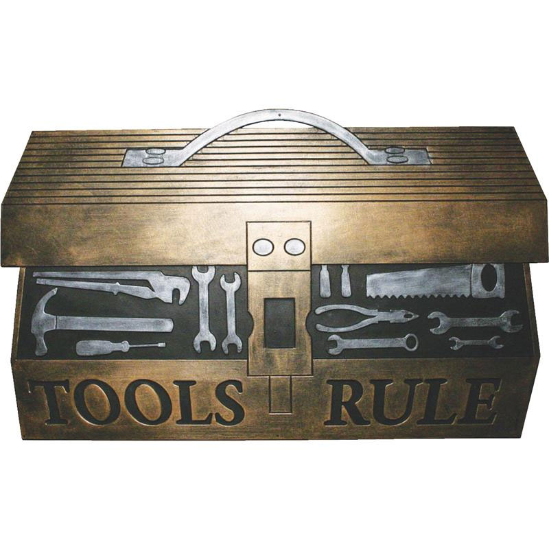 Toolbox Shaped Rubber Door Mat 18" x 30"