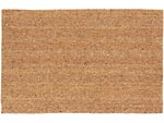 15.5" x 26.5" Natural Decoir Brush Wiper Entrance Doormat - Tan