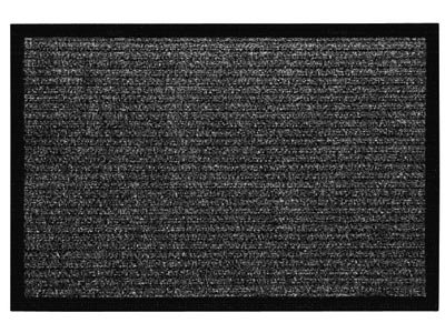 18" x 28" Utility Master Clean Floor Entrance Doormat - Black - Residential Scraper Matting &amp; Carpeting