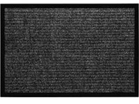 18" x 28" Utility Master Clean Floor Entrance Doormat - Black