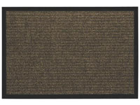 21" x 36" Utility Master Clean Floor Entrance Doormat - Brown