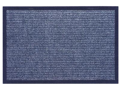 18" x 28" Utility Master Clean Floor Entrance Doormat - Blue - Residential Scraper Matting &amp; Carpeting