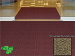 Andersen [2215] WaterHog™ ECO Priemer Tile Indoor Scraper/Wiper Entrance Floor Mat System - Geometric Pattern