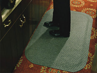 For Indoor 5' Length x 3' Width x 7/8 Thick The Andersen Company 442-320-5F3F Andersen 442 Granite Polypropylene Hog Heaven Fashion Anti-Fatigue Mat 5 Length x 3 Width x 7/8 Thick