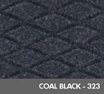 Hog Heaven Fashion Anti-Fatigue Mat - Coal Black - 323