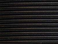 Heavy-Duty Corrugated Rubber Fine Rib Runner Matting - 1/4"