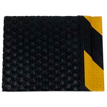3×5×1/2,Black Hefty Mat Anti-Fatigue Rubber Matting for Wet Rooms,Workbenches,Garage,Workshop and Other Wet Area