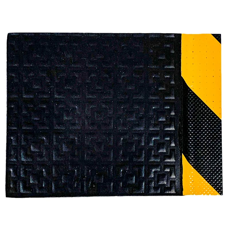 Welding Safe Black, 3 x 5 Ergonomic 5/8-inch Mat Grease/Oil Proof Slip Resistant OSHA Yellow Striped Border Hog Heaven Industrial-Grade Anti-Fatigue Mat 