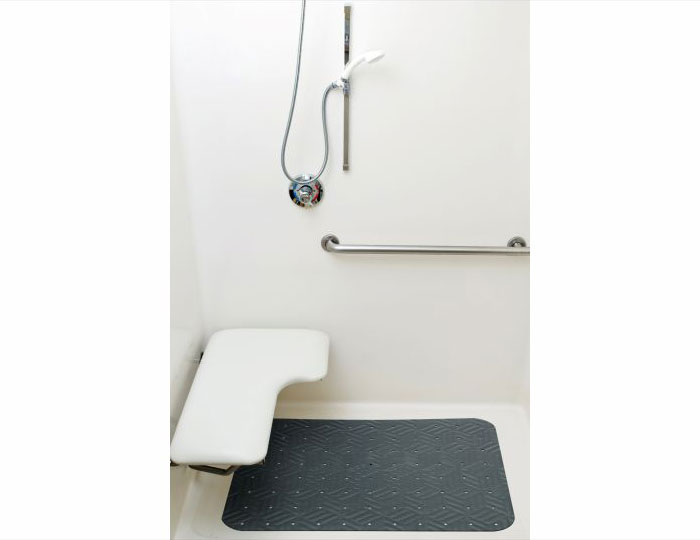 Buy Wet Step Indoor/Outdoor Mat (3' x 5' Grey)–Non-Slip Antimicrobial  Drainable Soft and Comfortable Anti-igue Mat for Wet Areas – Locker Room,  Shower, Swimming Pool Deck, Spa, Bathroom, by M+A Matting Online