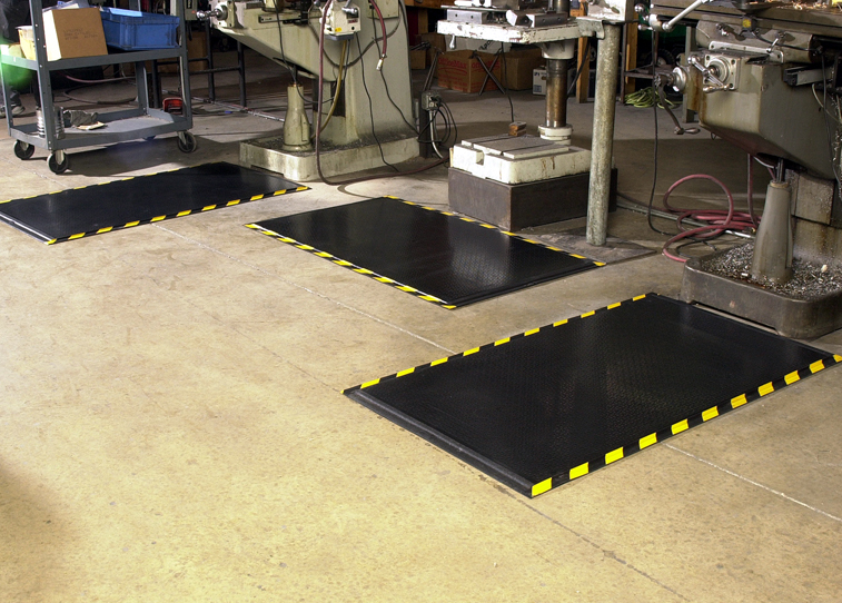 Happy Feet AntiFatigue Mat Textured Surface OSHA Border