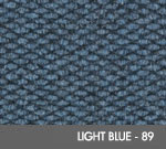 Andersen [2282] Berber Roll Goods Scraper/Wiper Entrance Mat – Light Blue - 89