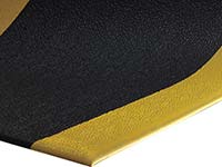 Sure Cushion PVC Foam Running Mat w/ Yellow Borders