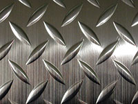 Metallic Diamond-Dek Runner Industrial Mat