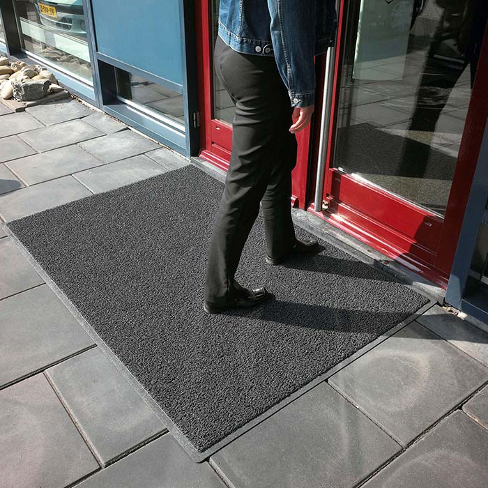 Wayfarer Outdoor Entrance Mat Vinyl Backing Commercial Floor Matting