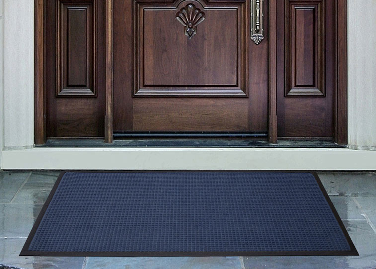 Genuine Joe WaterGuard Indoor/Outdoor Mats - Carpeted Floor, Hard