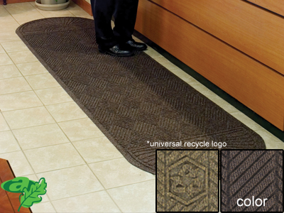 Andersen Waterhog Eco Grand Premier Entrance Mat - Recycled PET Polyester, Slip-Resistant, For Indoor/Outdoor Use, Southern Pine Color - View #10