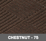 Andersen [2295] WaterHog™ ECO Premier Fashion Indoor Scraper/Wiper Entrance Floor Mat - Chestnut Brown - 175