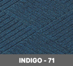 Andersen [2295] WaterHog™ ECO Premier Fashion Indoor Scraper/Wiper Entrance Floor Mat - Indigo - 171