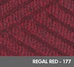 Andersen [2295] WaterHog™ ECO Premier Fashion Indoor Scraper/Wiper Entrance Floor Mat - Regal Red - 177