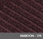 Andersen [2297] WaterHog™ ECO Premier Fashion Fashion Indoor Scraper/Wiper Entrance Floor Mat - Maroon - 174