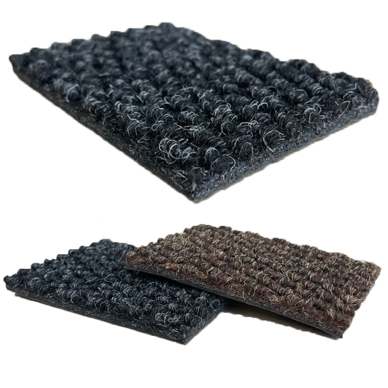 Guardian Clean Step Outdoor Rubber Scraper Mat Polypropylene 36 x 60 Black