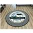 Round Custom Logo Heavy Duty Berber Floor Mat - 54oz CBL-ROUND