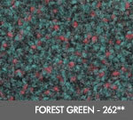 Andersen [125] ColorStar™ Solution Dyed Indoor Wiper/Finishing Floor Mat - Nylon Face - Rubber Backing - Forest Green - 262**