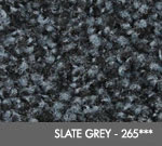 Andersen [125] ColorStar™ Solution Dyed Indoor Wiper/Finishing Floor Mat - Nylon Face - Rubber Backing - Slate Grey - 265***