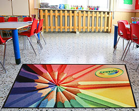 Rubber Custom Superscrape Impressions Custom Logo Entrance Mat -  FloorMatShop - Commercial Floor Matting & Custom Logo Mats