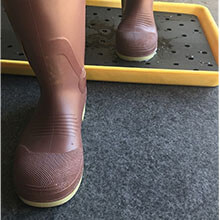 NoTrax 353 Boot Wash Station 353S1836YL