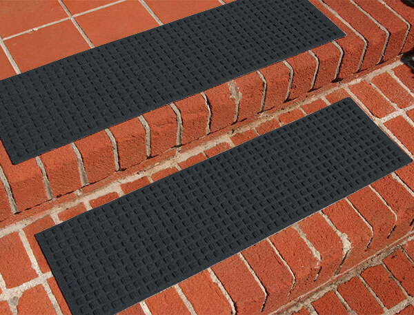 Stair Tread Anti Slip and Wiper Mat - FloorMatShop - Commercial Floor  Matting & Custom Logo Mats