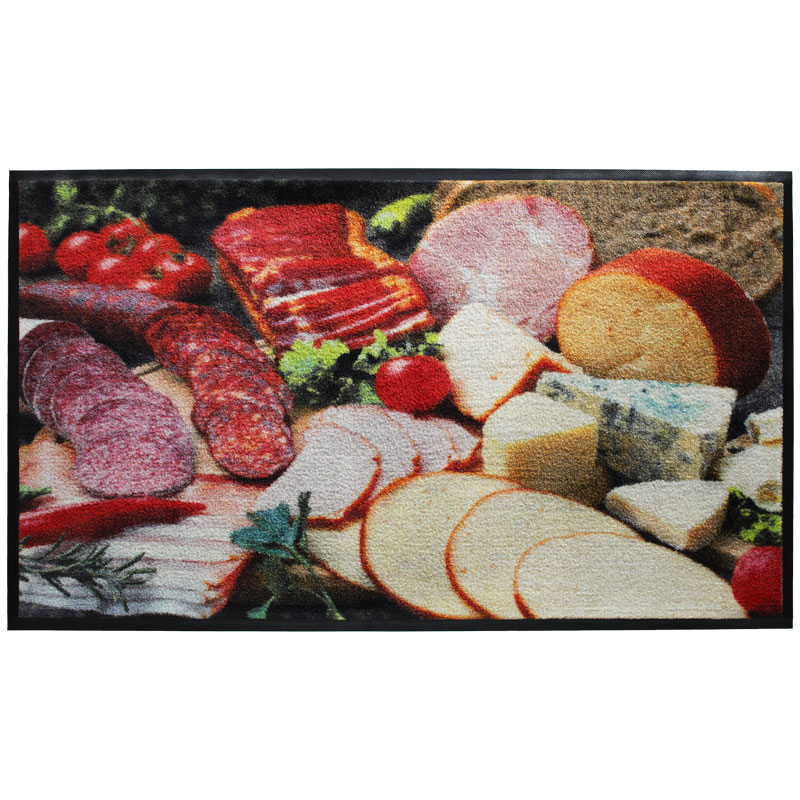 Cheese HD Photo Carpet Mat Commercial Floor Matting & Custom Logo Mats