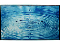 Water Ripple HD Carpet Mat - 3' x 5' GM-19026083PALRUB