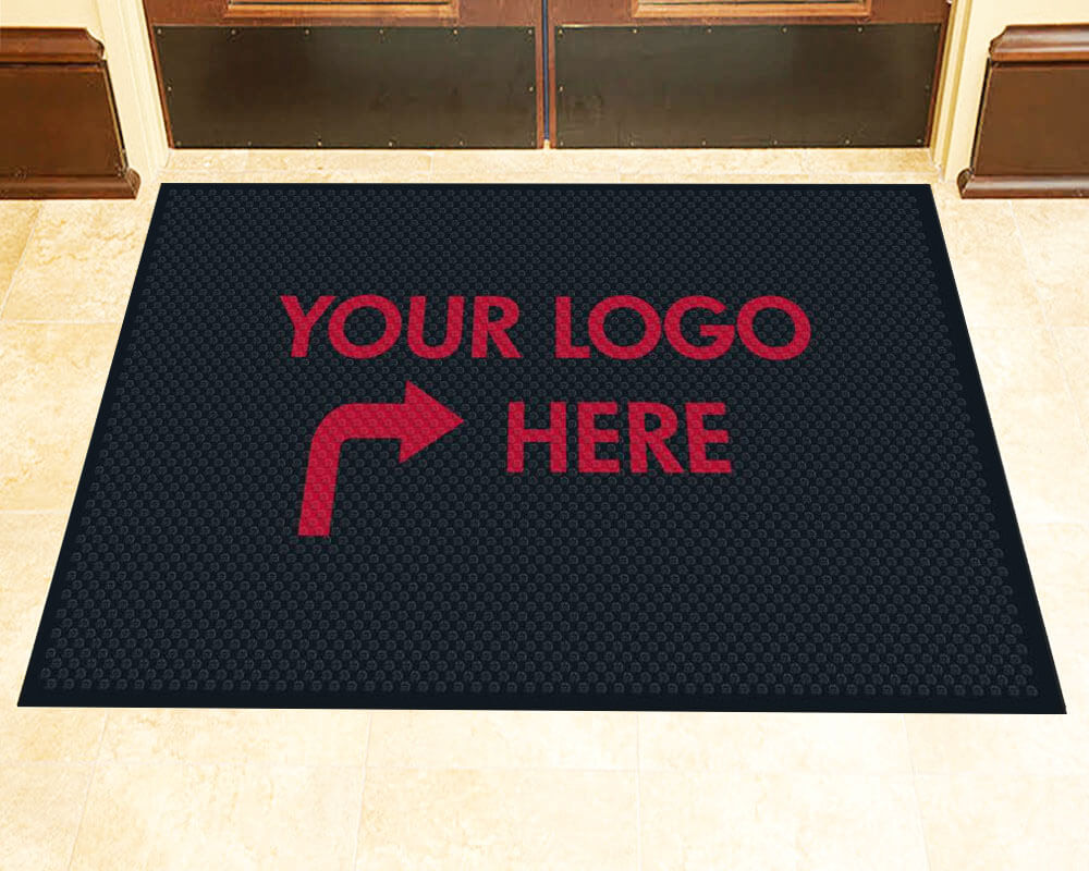 Rubber Custom Superscrape Impressions Custom Logo Entrance Mat -  FloorMatShop - Commercial Floor Matting & Custom Logo Mats