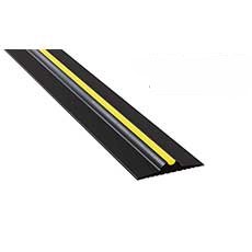 GaraDry Garage Door Threshold Seal Kit 1/2" H x 20'3"L - Black WS001-617