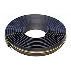 GaraDry Garage Door Seal Trade Coil 3/4 in. High - Black WS004