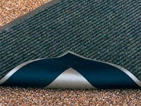 Crown #290 Velcro® Floor Mat Self-Adhesive Backing Strips - 4" x 75'