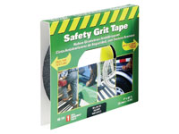 Life-Safe® [RE141] Anti-Slip Safety Grit Tape - Black - 1" x 60'