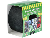 Life-Safe® [RE160] Anti-Slip Safety Grit Tape - Black - 4" x 60'