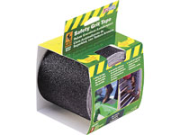 Life-Safe® Anti-Slip Safety Grit Tape - Black - 4" x 15'