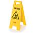 Rubbermaid Commercial Folding Floor Signs - Caution